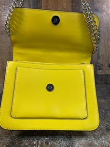 KATE SPADE REMI FLAP CHAIN YELLOW CROSSBODY Acceptable